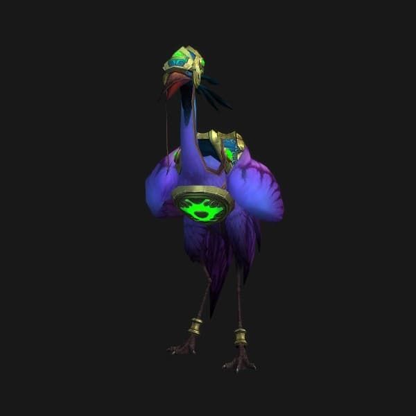 Luxuriöser Reitkranich