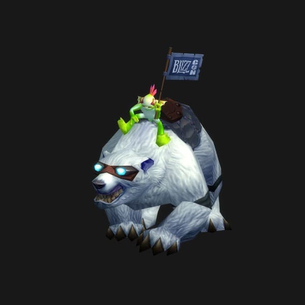 Großer Blizzardbär