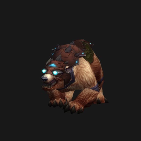 Gepanzerter Braunbär